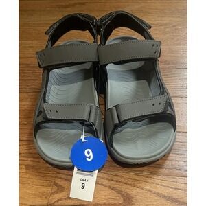 Hurley Men's Odessa Strap Sandals - Gray Size 9